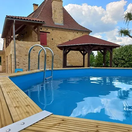 펜션 La Perigourdine Domaine Benester 4/6 Pers. Piscine Privee Chauffee Proche Sarlat *
